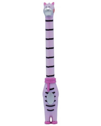 Kemijska olovka s igračkom - Ružičasta zebra - 1