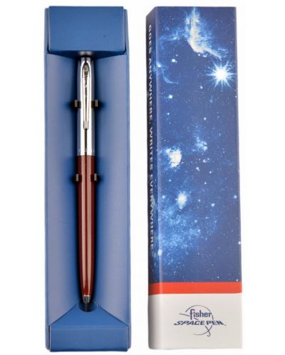Kemijska olovka Fisher Space Pen Cap-O-Matic - 775 Chrome, bordo - 2
