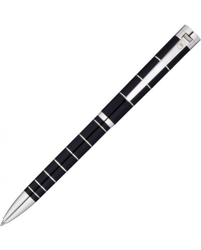 Kemijska olovka Waldmann - Pantera, srebrna, crna - 1