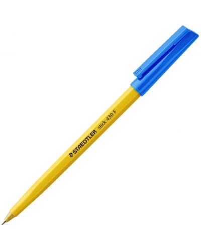 Kemijska olovka Staedtler Stick 430 - Plava, F - 1