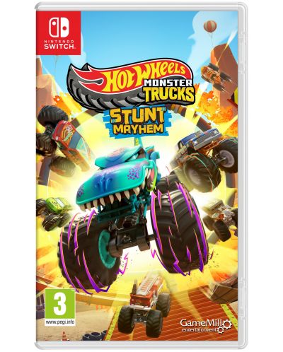 Hot Wheels Monster Trucks: Stunt Mayhem (Nintendo Switch) - 1