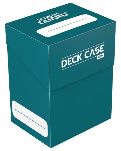 Kutija za kartice Ultimate Guard Deck Case 80+ Standard Size Petrol Blue - 1