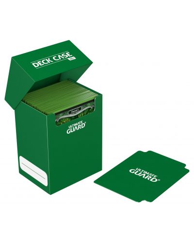 Kutija za kartice Ultimate Guard Deck Case 80+ Standard Size Green - 4