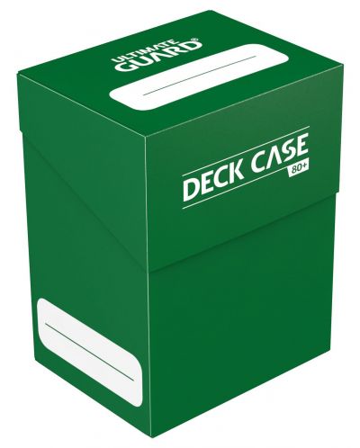 Kutija za kartice Ultimate Guard Deck Case 80+ Standard Size Green - 1