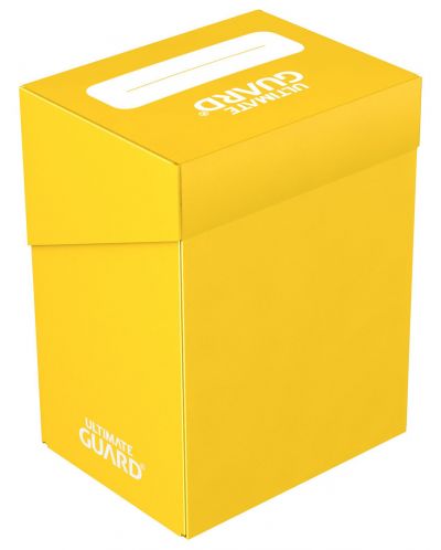 Kutija za kartice Ultimate Guard Deck Case 80+ Standard Size Yellow - 2