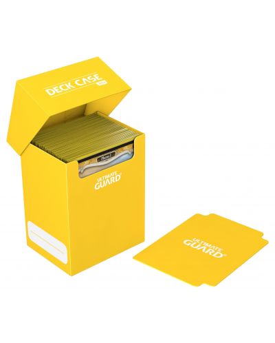 Kutija za kartice Ultimate Guard Deck Case 80+ Standard Size Yellow - 4