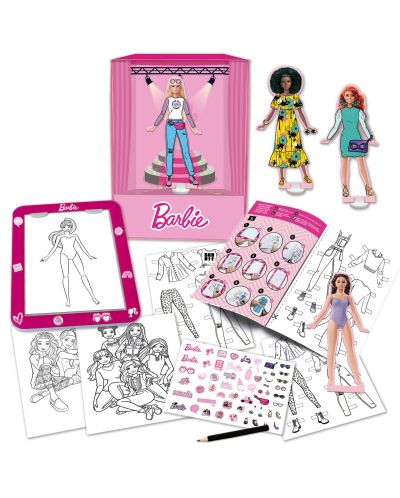 Set za igru Educa - Barbie modni dizajner - 4