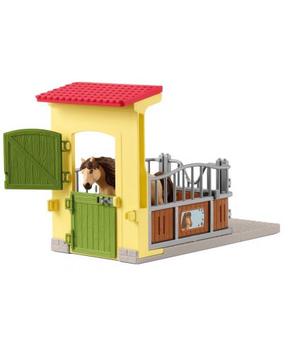 Set za igru Schleich Farm World - Poni boks s islandskim ponijem - 3