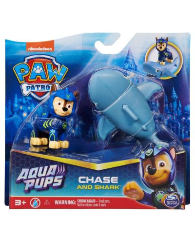 Set za igru Spin Master Paw Patrol - Aqua Chase s morskim psom - 1