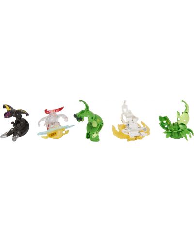 Set za igru Bakugan - Special Attack Bruiser, Octogan, Ventri, Hammerhead, Butterclaw - 4