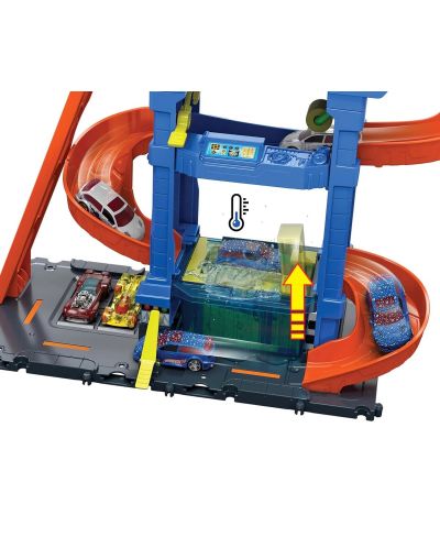 Set za igru Hot Wheels City - Autopraonica za promjenu boje - 3