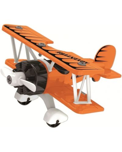 Igračka za sastavljanje RS Toys - Avion dvokrilac - 1