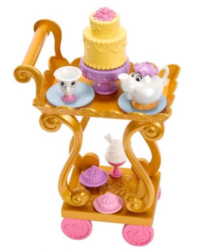 Set za igru Disney Princess - Lutka Bell, vrijeme za čaj - 3