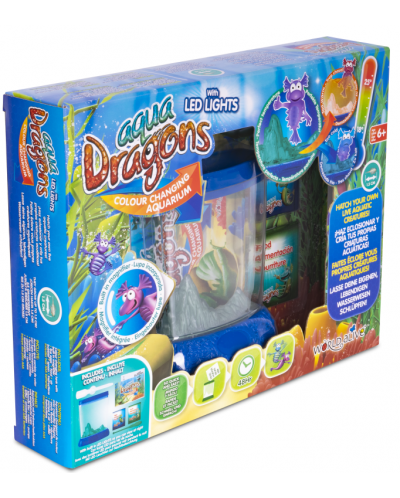 Set za igru Aqua Dragons - Šareni akvarij s LED svjetlima - 1
