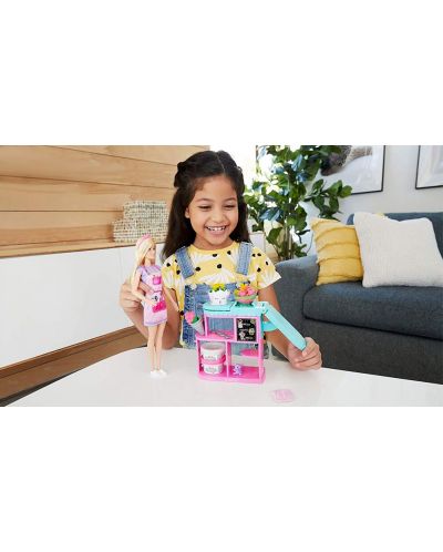 Igralni set Mattel Barbie – Cvjećarnica - 6