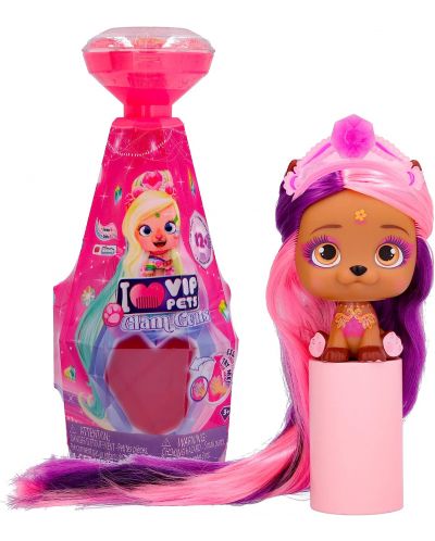 Set za igru IMC Toys Vip Pets - Modni psić za frizure s 9 iznenađenja, asortiman - 1