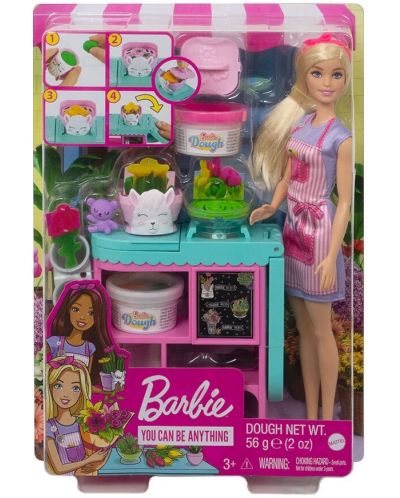 Igralni set Mattel Barbie – Cvjećarnica - 2