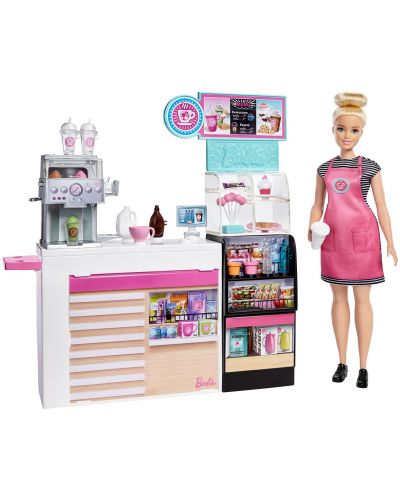 Set za igru Mattel Barbie - Kafić - 1