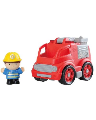 Set za igru PlayGo - Vatrogasno vozilo s figuricom - 1