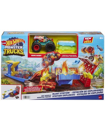 Set za igru Hot Wheels Monster Trucks - Eksplozija - 2