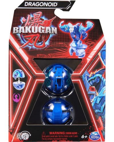 Set za igru Bakugan - Dragonoid, plavi - 1