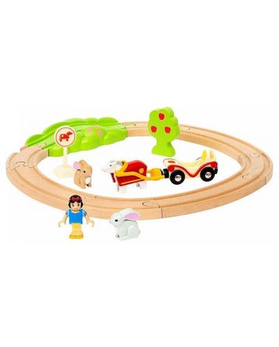 Set za igru Brio - Snjeguljica s životinjama, tračnicama i vlakom - 2