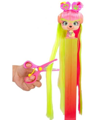 Set za igru IMC Toys Vip Pets - Modni psić s dugom kosom za frizure s dodacima, Zoe - 10