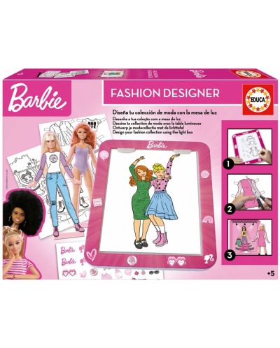Set za igru Educa - Barbie modni dizajner - 1
