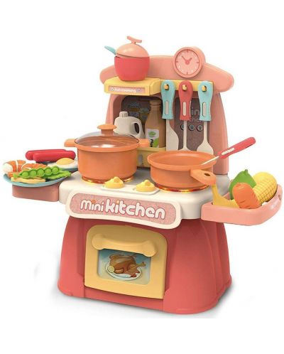 Set za igru Raya Toys - Mini kuhinja, koralj - 1