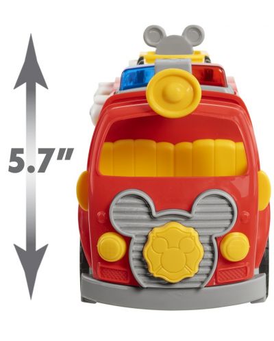 Set za igru Just Play Disney Junior - Vatrogasno vozilo Mickey Mouse, s figurama - 5