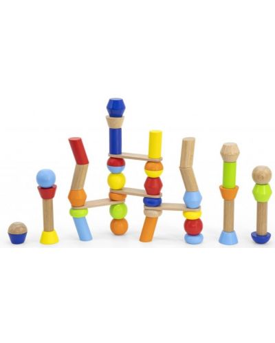 Set za igru Viga - Drvene figure za balansiranje - 3