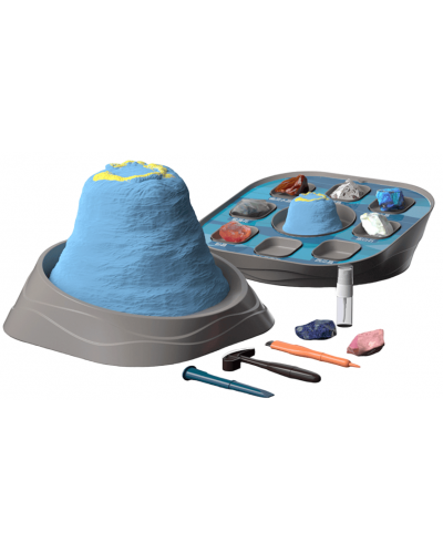 Set za igru Science Can - Velika plava rupa, iskopavanje kamenja - 1