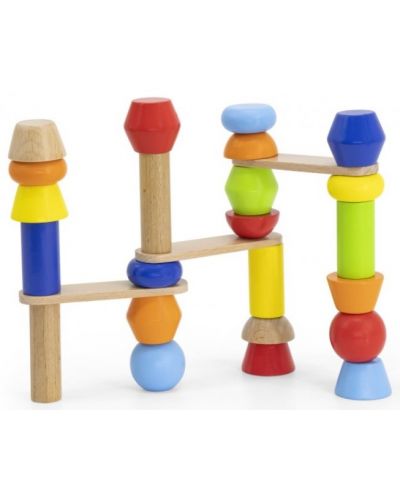 Set za igru Viga - Drvene figure za balansiranje - 4