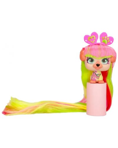 Set za igru IMC Toys Vip Pets - Modni psić s dugom kosom za frizure s dodacima, Zoe - 4