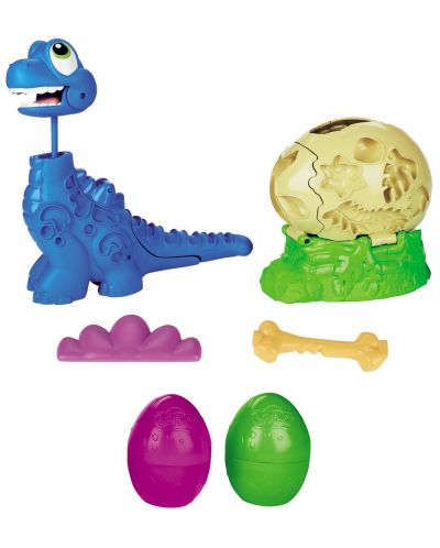 Igralni set Hasbro Play-Doh – Beba brontosaur s rastućim vratom - 1