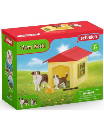 Set za igru Schleich Farm World - Žuta kućica za pse - 2