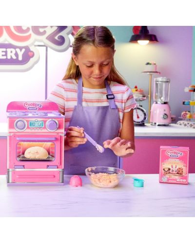 Set za igru Moose Cookeez Makery - Pećnica za pečenje, ružičasta - 6