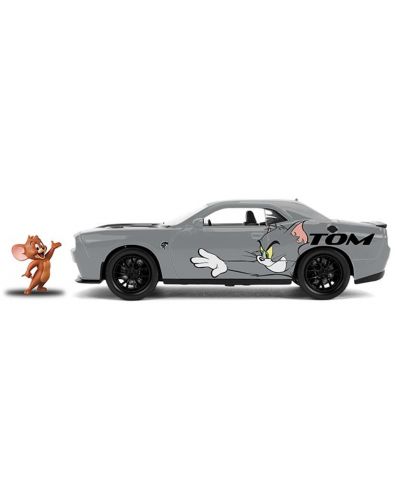 Set za igru Jada Toys - Tom and Jerry, Auto 2015 Dodge Challenger, 1:24 - 3