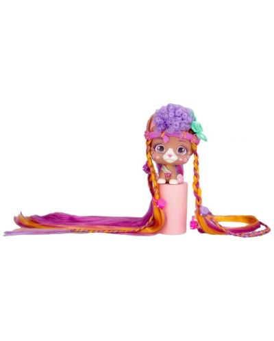 Set za igru IMC Toys Vip Pets - Modni psić s dugom kosom za frizure s dodacima, Nyla - 6