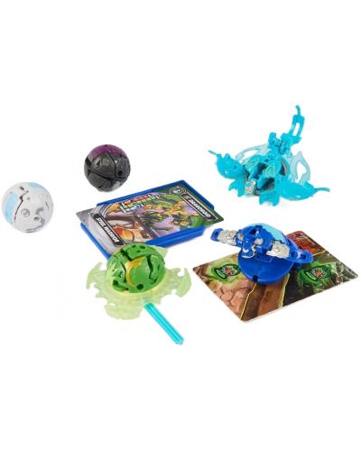 Set za igru Bakugan - Special Attack Ventri, Dragonoid, Titanium Bruiser, Titanium Trox, Smoke - 7