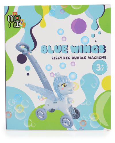 Igračka za mjehuriće od sapunice Moni Toys - Poni, Blue Wings - 7