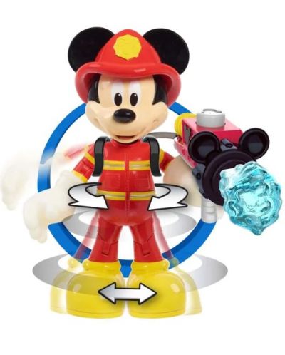 Set za igru Just Play Disney Junior - Mickey Mouse vatrogasac, s dodacima - 3