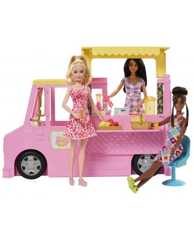 Set za igru Barbie - Kamion s limunadom - 6