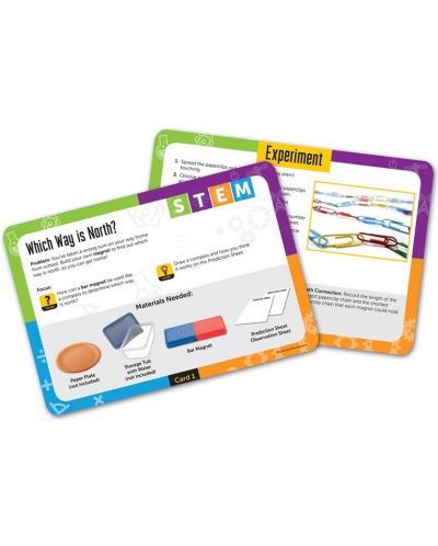 Set za igru Learning Resources - STEM, Magneti, 24 komada - 2