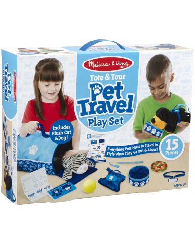 Set za igru Melissa & Doug - Putovanje s kućnim ljubimcima - 6