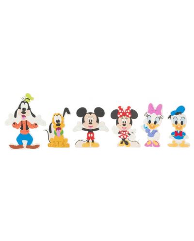 Set za igru Orange Tree Toys - Disney 100 drvenih figura, Mickey i prijatelji - 4