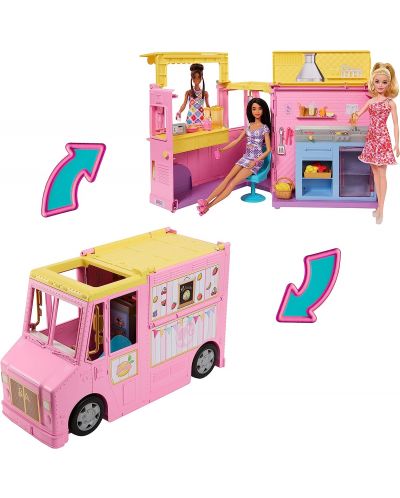 Set za igru Barbie - Kamion s limunadom - 3