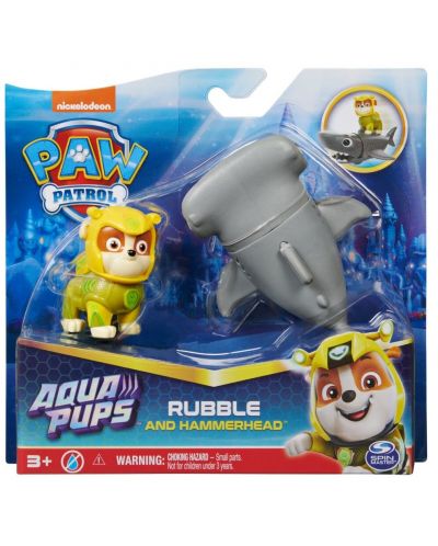Set za igru Spin Master Paw Patrol - Aqua Rabble and the Hammerfish - 1