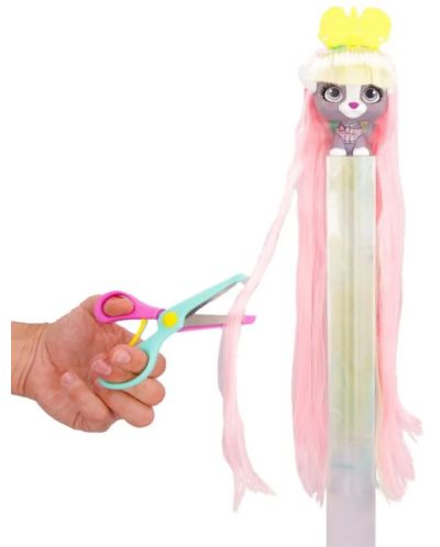 Set za igru IMC Toys Vip Pets - Modni psić s dugom kosom za frizure s dodacima, Lady Gigi - 10