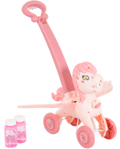 Igračka za mjehuriće od sapunice Moni Toys - Poni, Pink Wings - 1